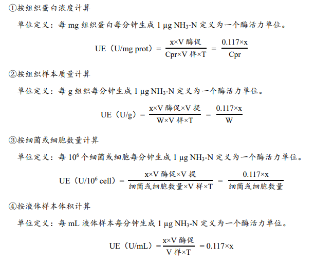 脲酶活性檢測(cè)試劑盒說(shuō)明書圖4 脲酶活性檢測(cè)試劑盒說(shuō)明書圖4